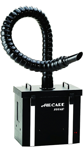 AIRCARE100AD-RD 防靜電鐳射雕刻粉塵及有毒異味氣體濾淨設備ESD(監控報警)-承邦
