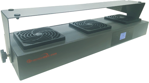 桌上懸掛兩用型智能靜電消除風扇 (3個風扇)